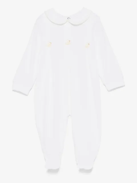 Siola Pyjama mit Entenstickerei