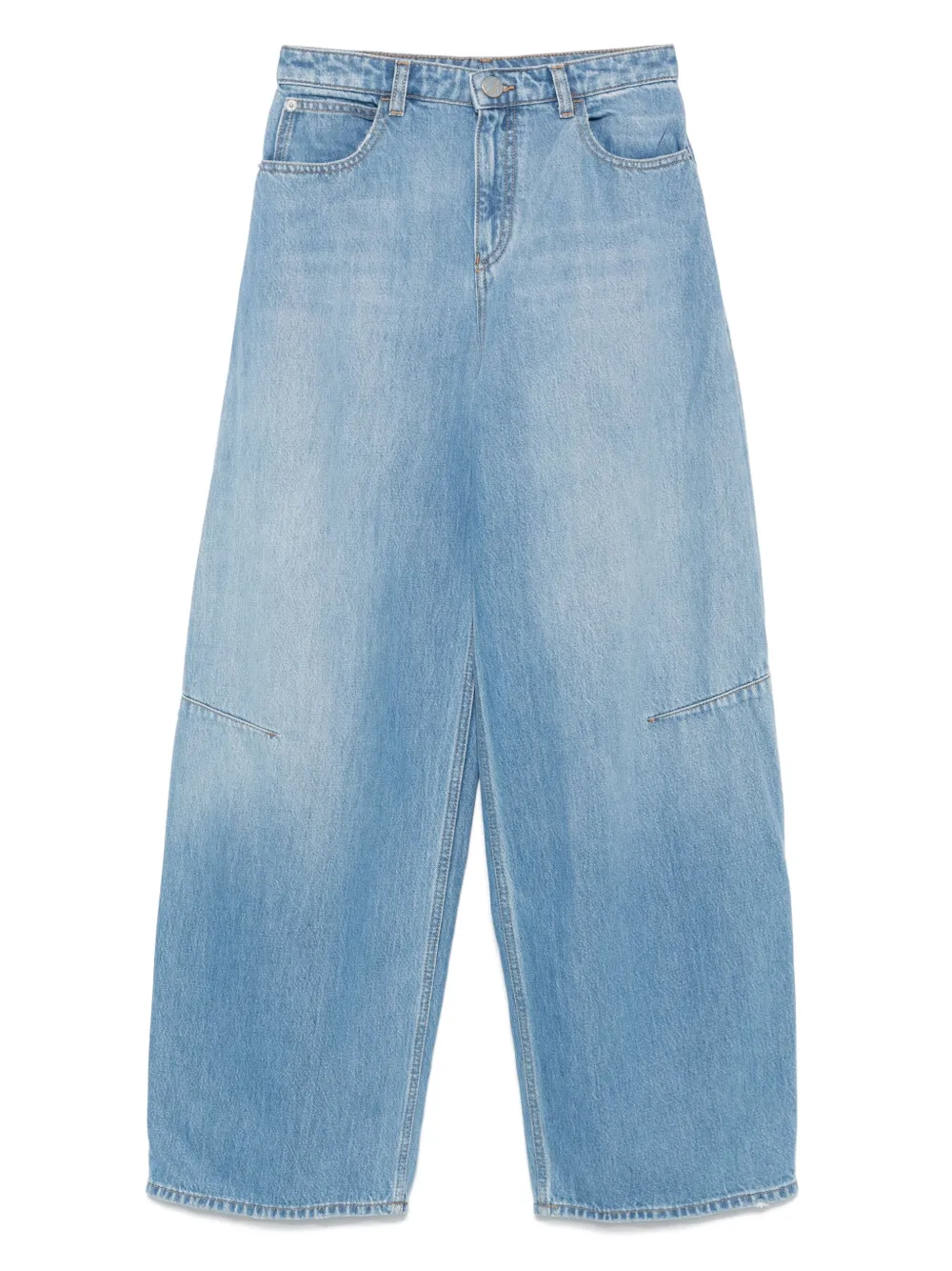 EMPORIO ARMANI LOGO-PATCH JEANS