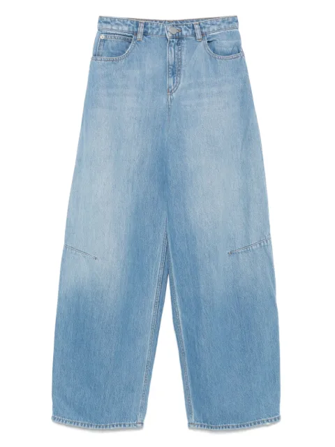 Emporio Armani logo-patch jeans