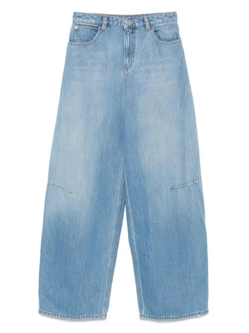 Jean à patch logo - Emporio Armani - Modalova