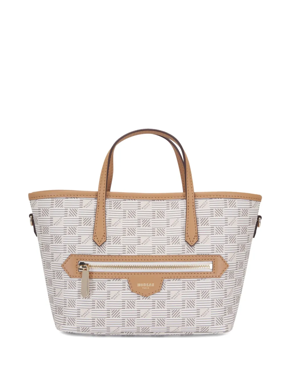 Moreau monogram-canvas tote bag | Neutrals | Image 1