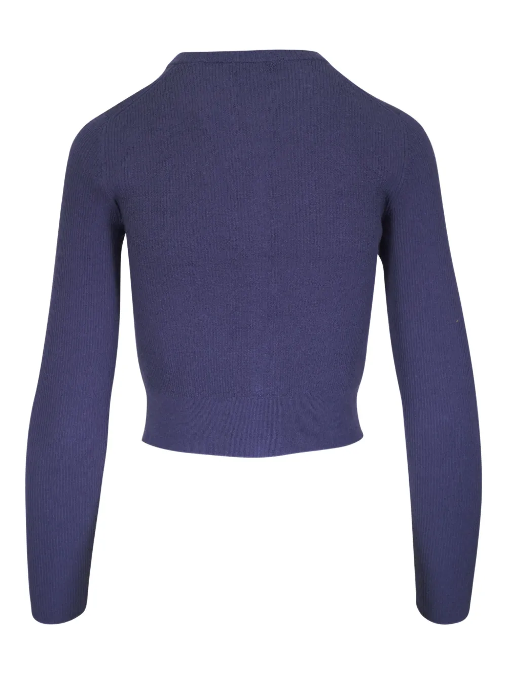 Vince Geribbeld vest Blauw