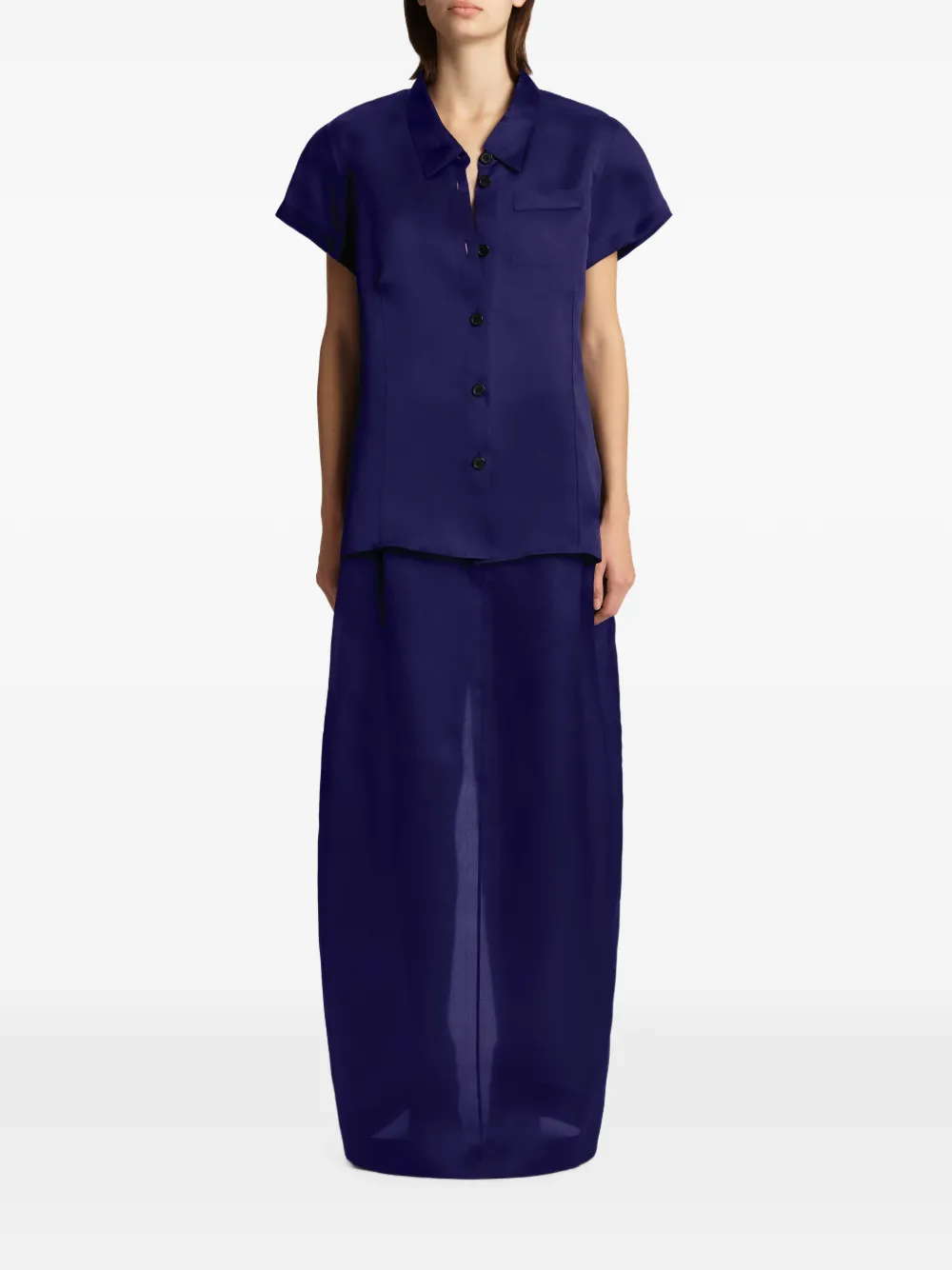 KHAITE Keefe blouse Paars