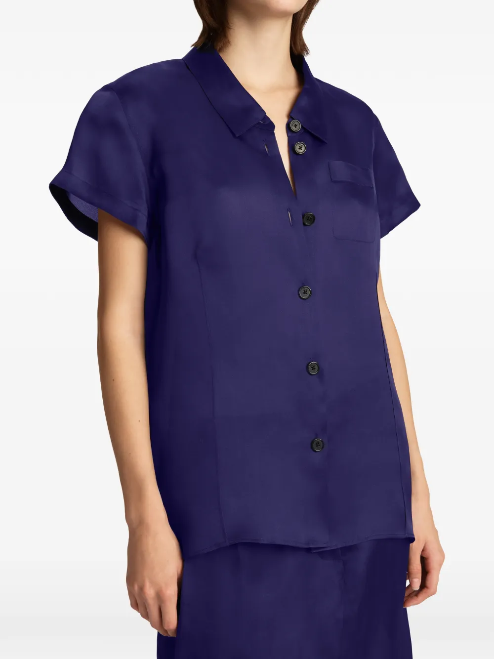 KHAITE Keefe blouse Paars
