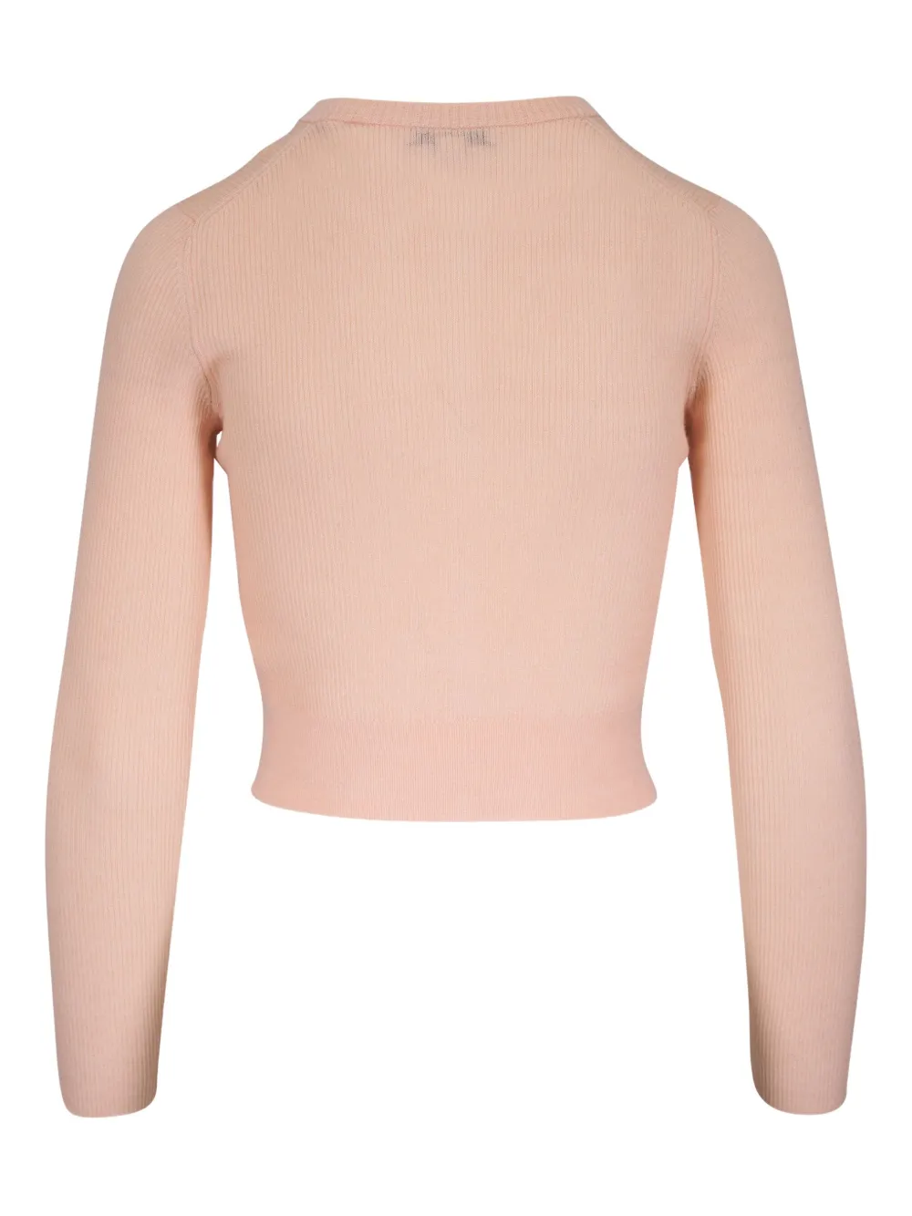 Vince Geribbeld vest Roze
