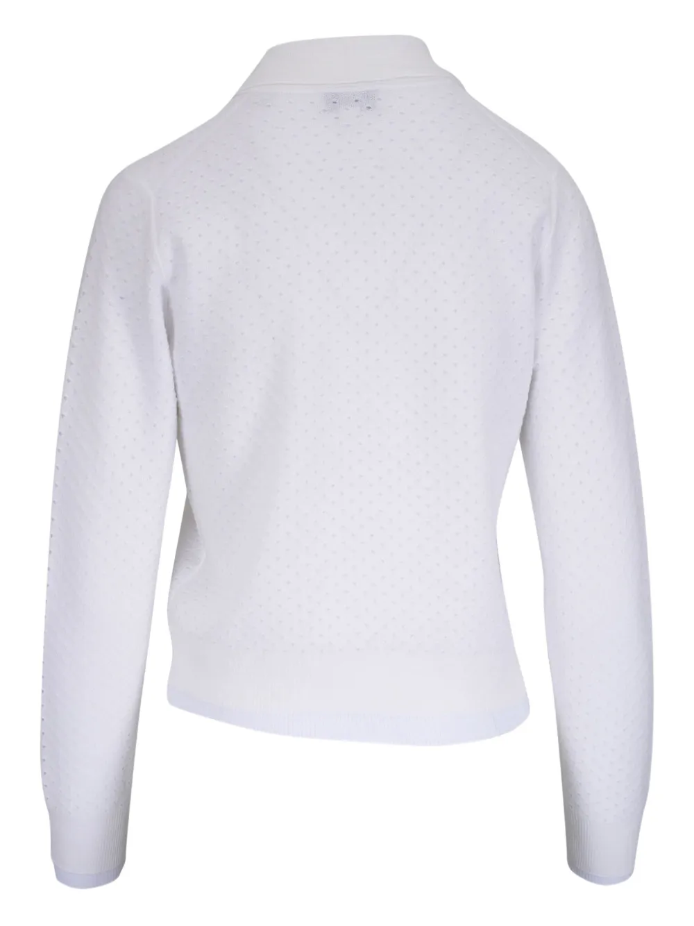 Vince Vest met polokraag Wit