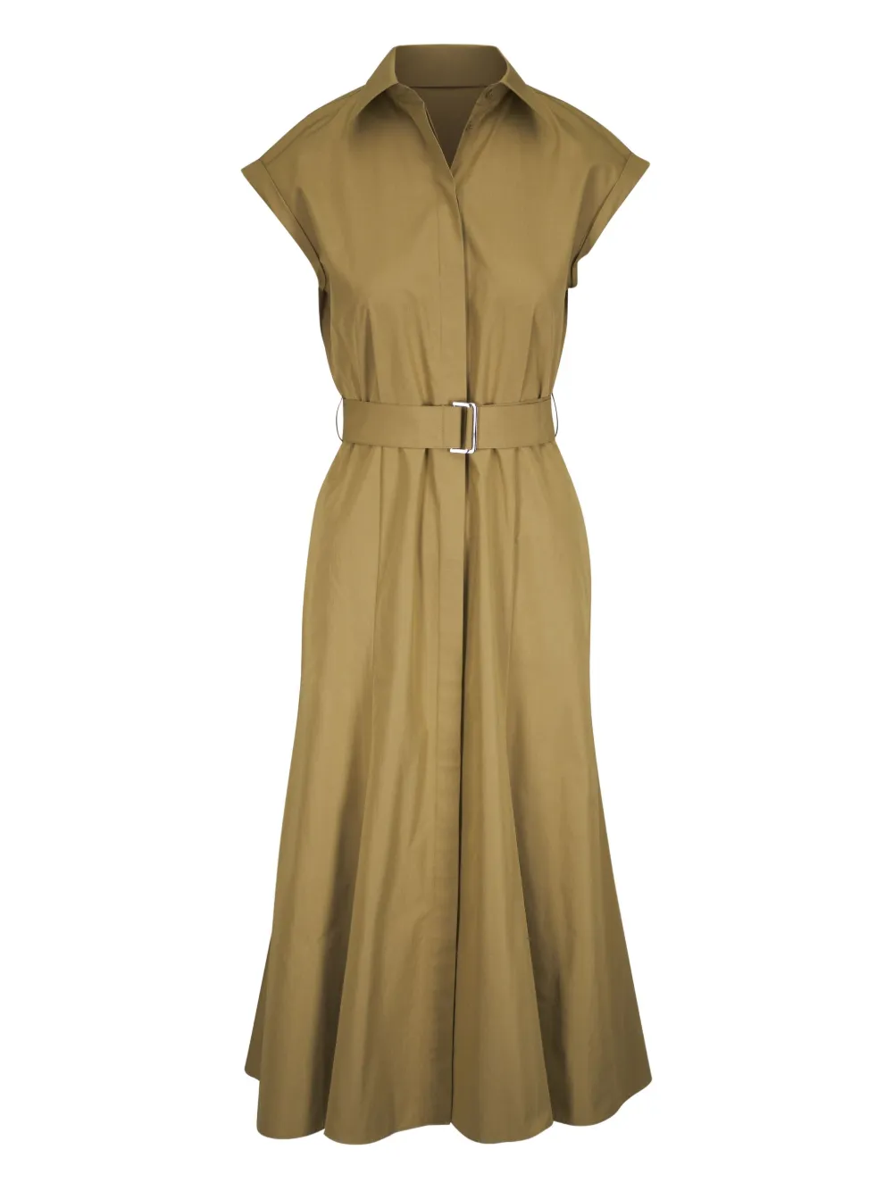 Lafayette 148 belted midi dress | Green | Image 1