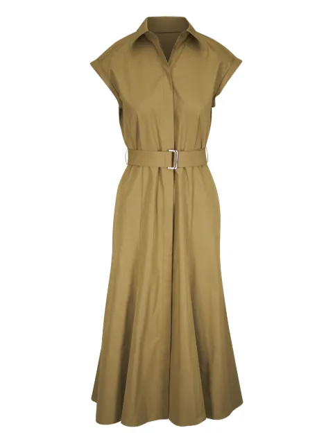 Lafayette 148 belted midi dress