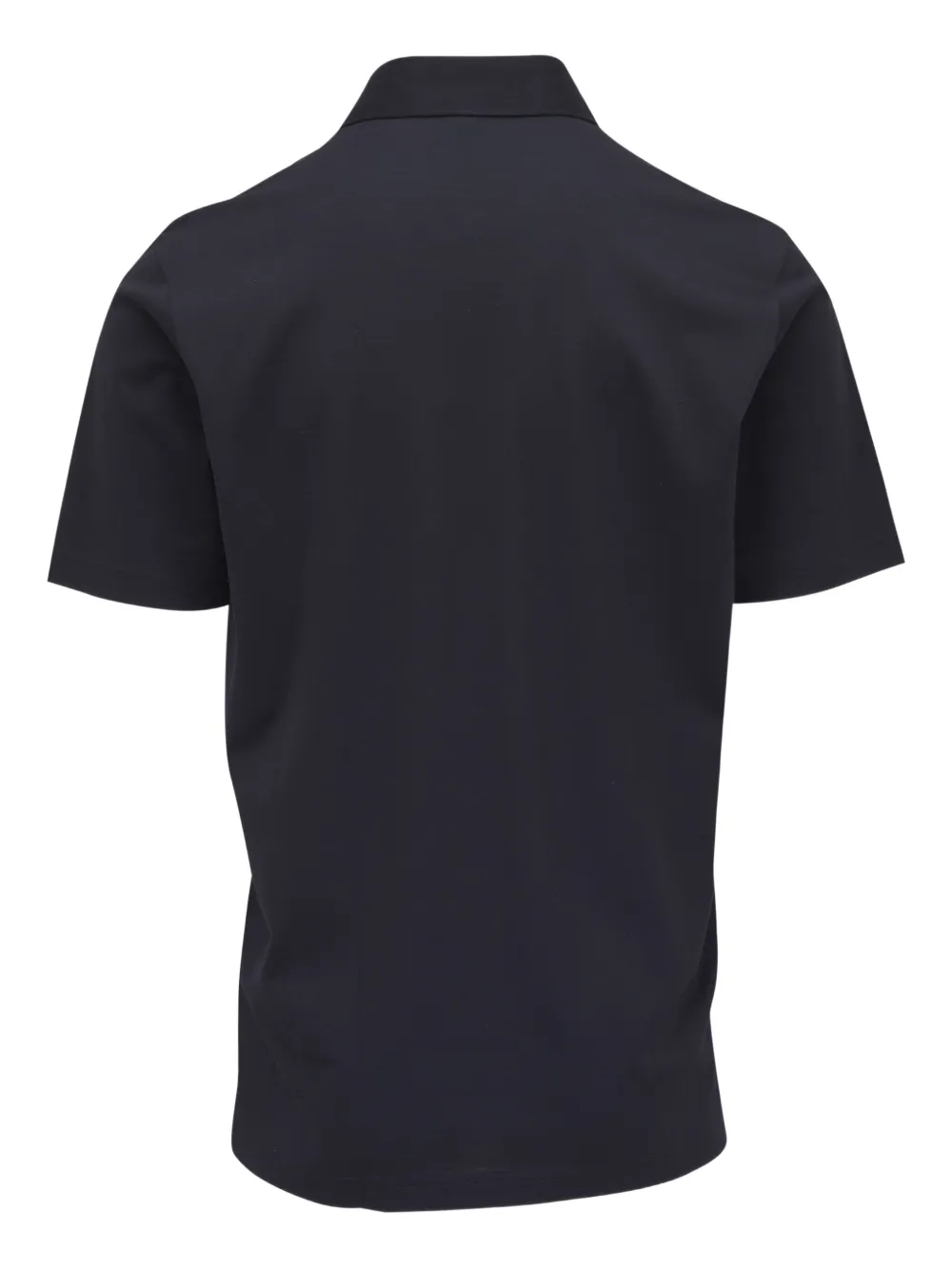 Stefan Brandt cotton polo shirt - Blauw