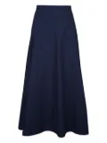 TWP cotton midi skirt - Blue