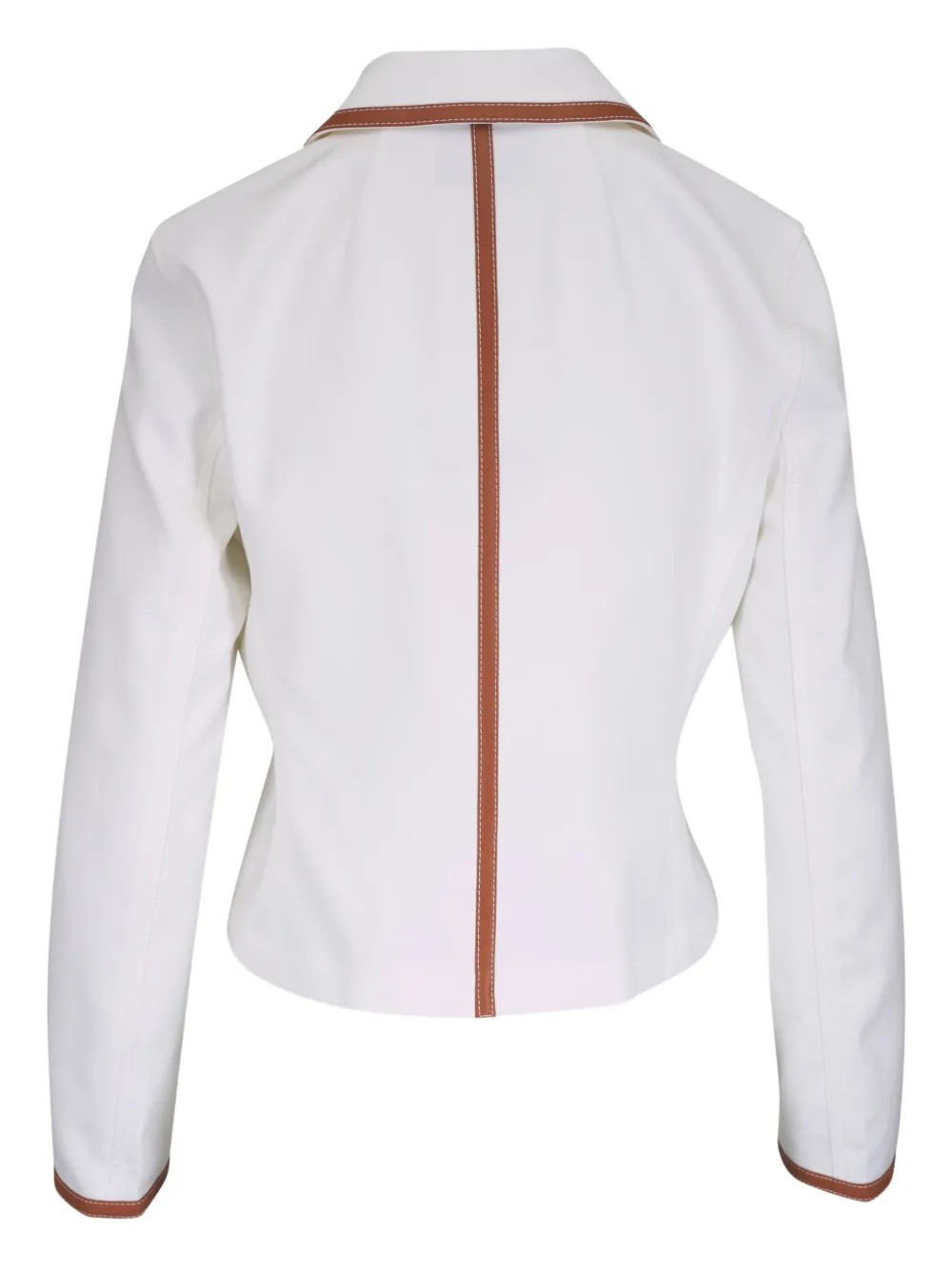 Lafayette 148 contrast-trim jacket | Fitted Jackets | Image 2