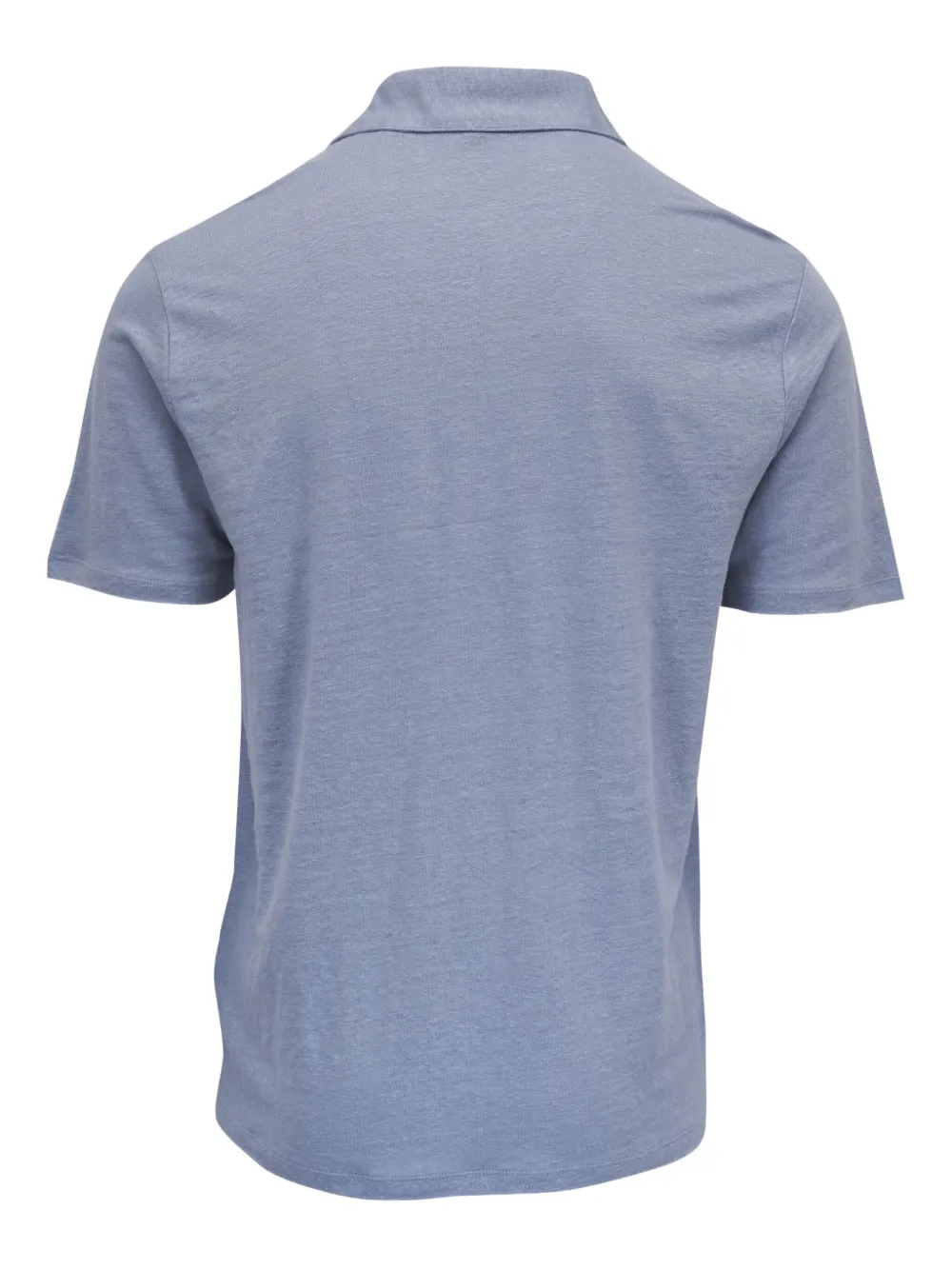 Vince linen polo shirt - Blauw