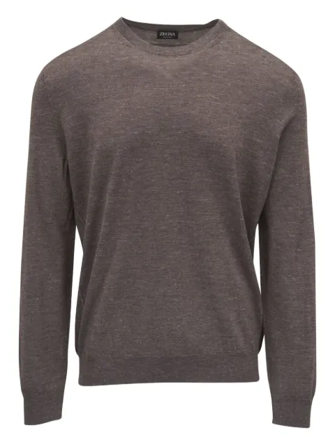 Zegna silk-blend jumper