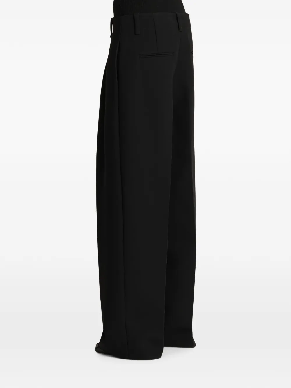 KHAITE Lenton broek Zwart