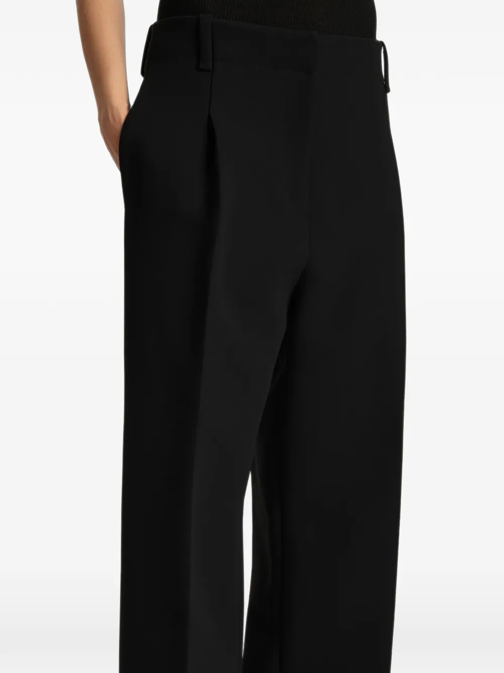 KHAITE Lenton broek Zwart