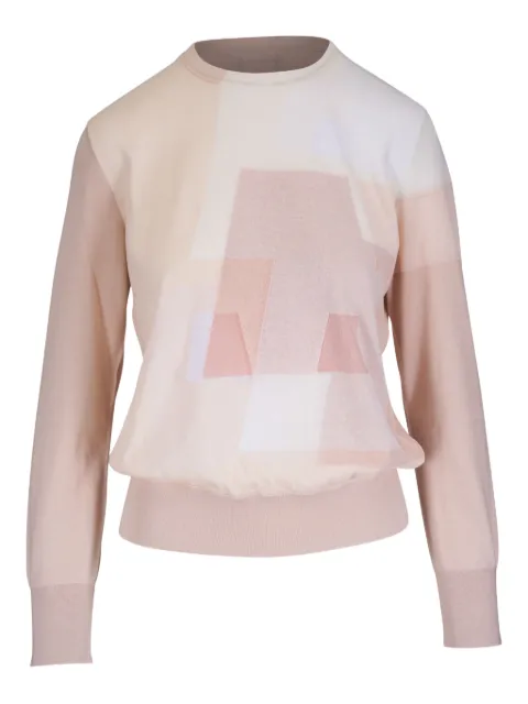 Akris sudadera en intarsia
