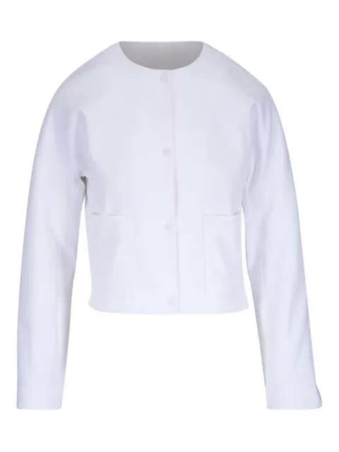 Vince collarless cotton jacket