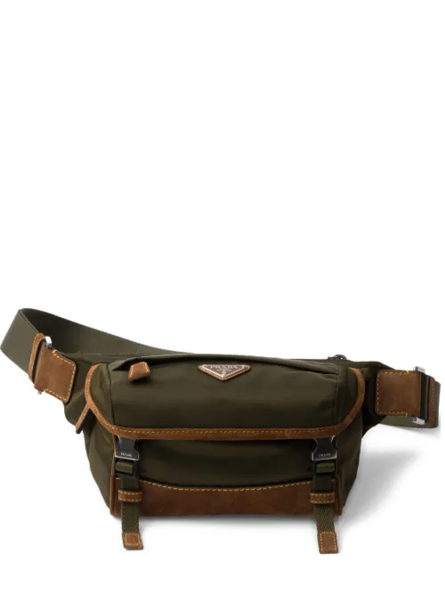 Petit sac porté épaule en toile à poches multiples - Prada - Modalova