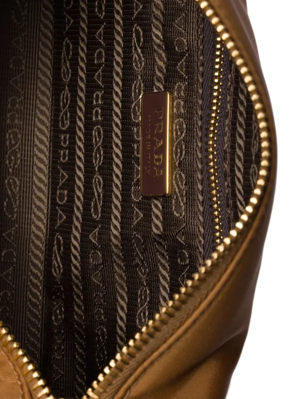 24PF new/PRADA Re-Nylonショルダーバッグ Bag Brown Prada Re-Nylon top-zip Shoulder Bag | Brown | FARFETCH