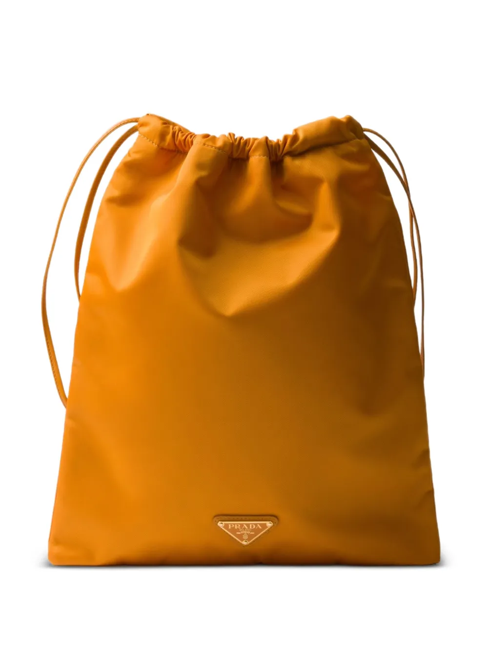 Prada drawstring clutch bag | Orange | Image 1
