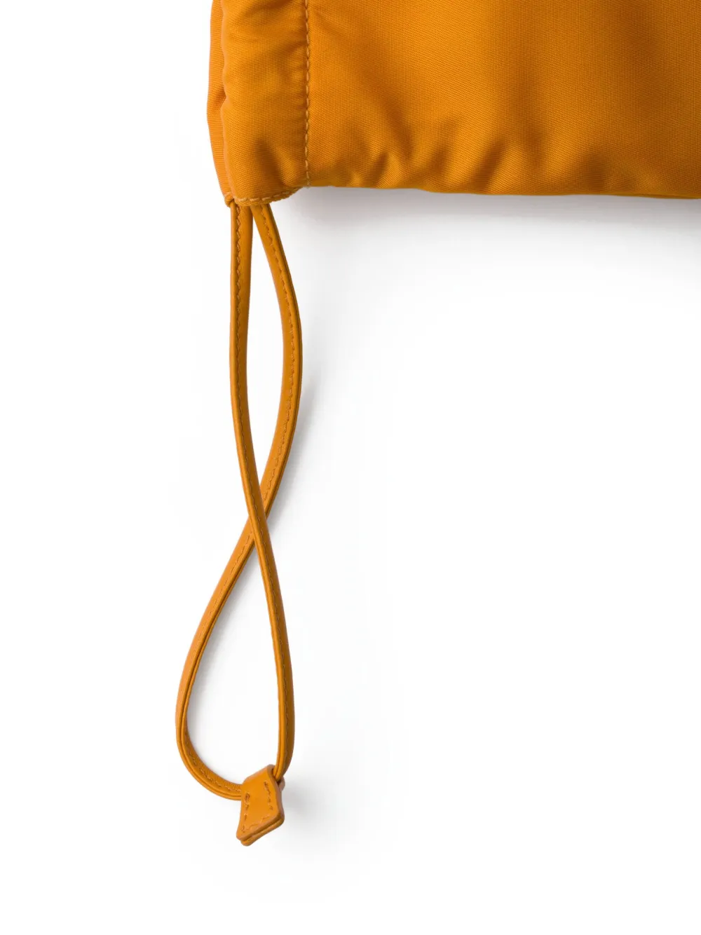 Prada Clutch met trekkoord Oranje