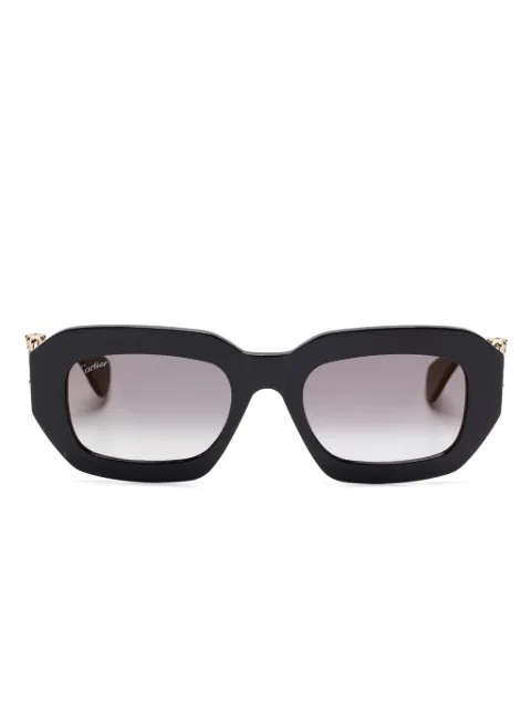 Cartier Eyewear geometric-frame sunglasses