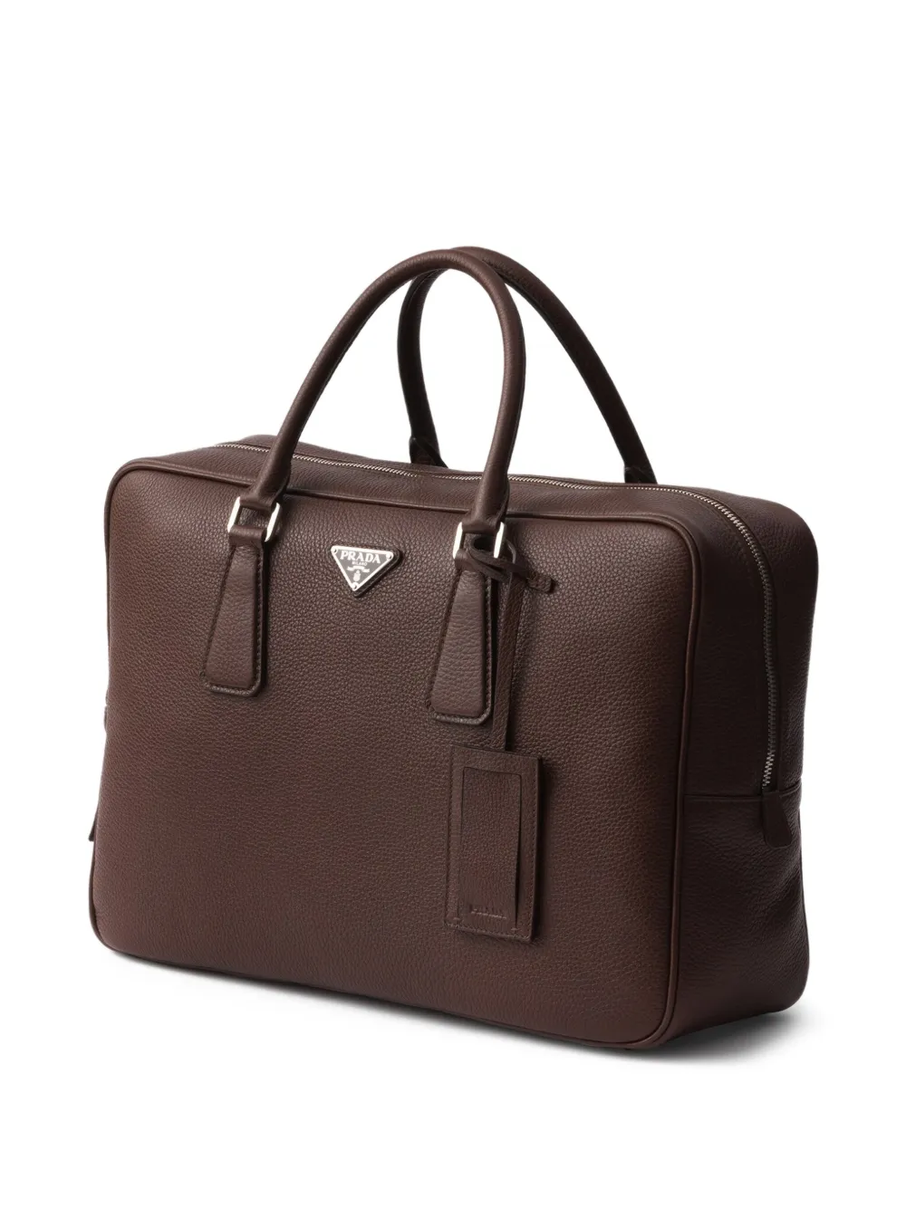 Prada Aktetas met structuur Bruin