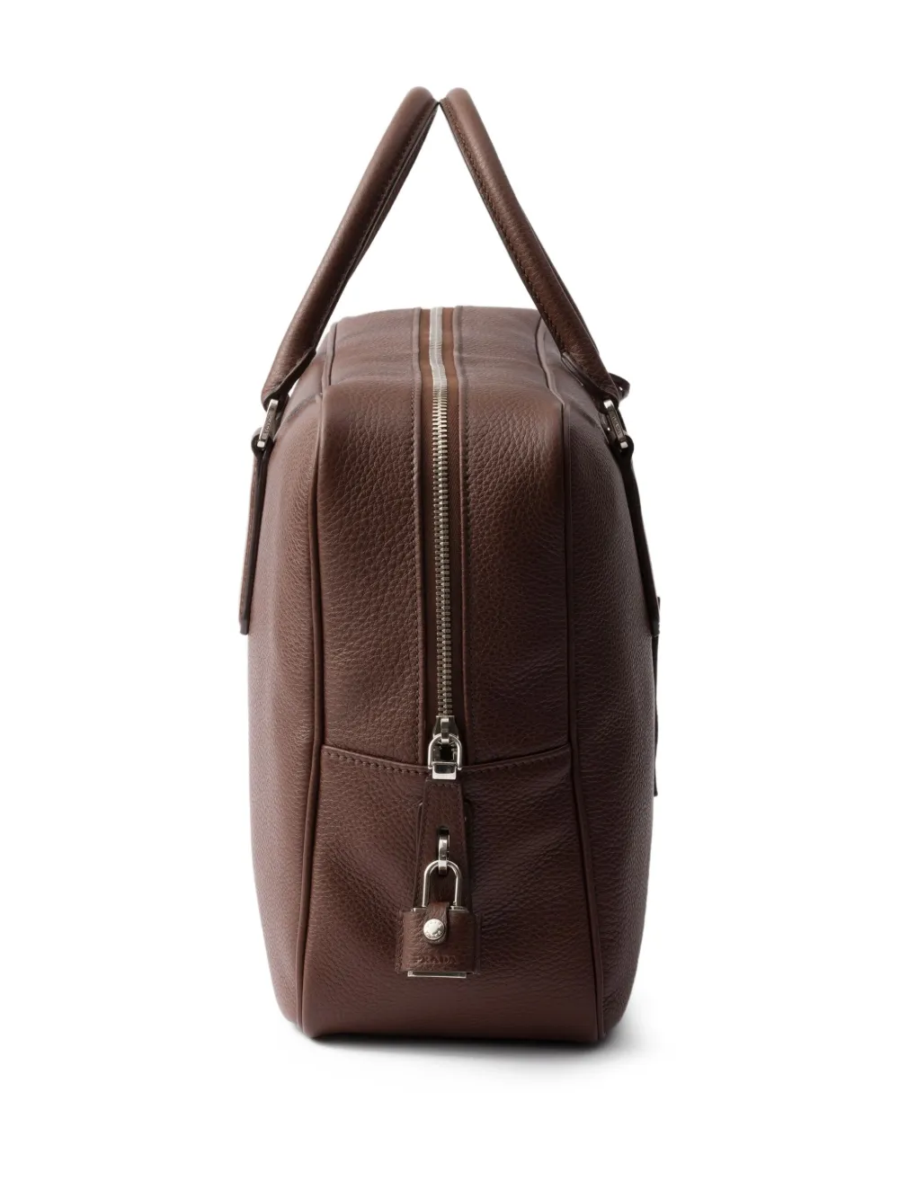 Prada Aktetas met structuur Bruin