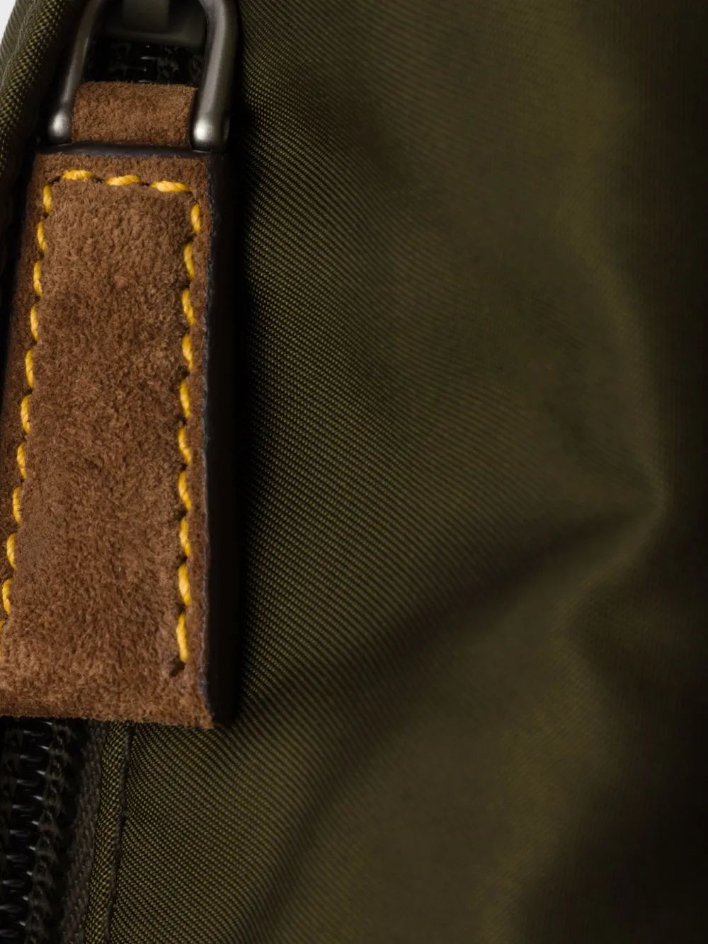 Prada Heuptas verfraaid met logo Groen