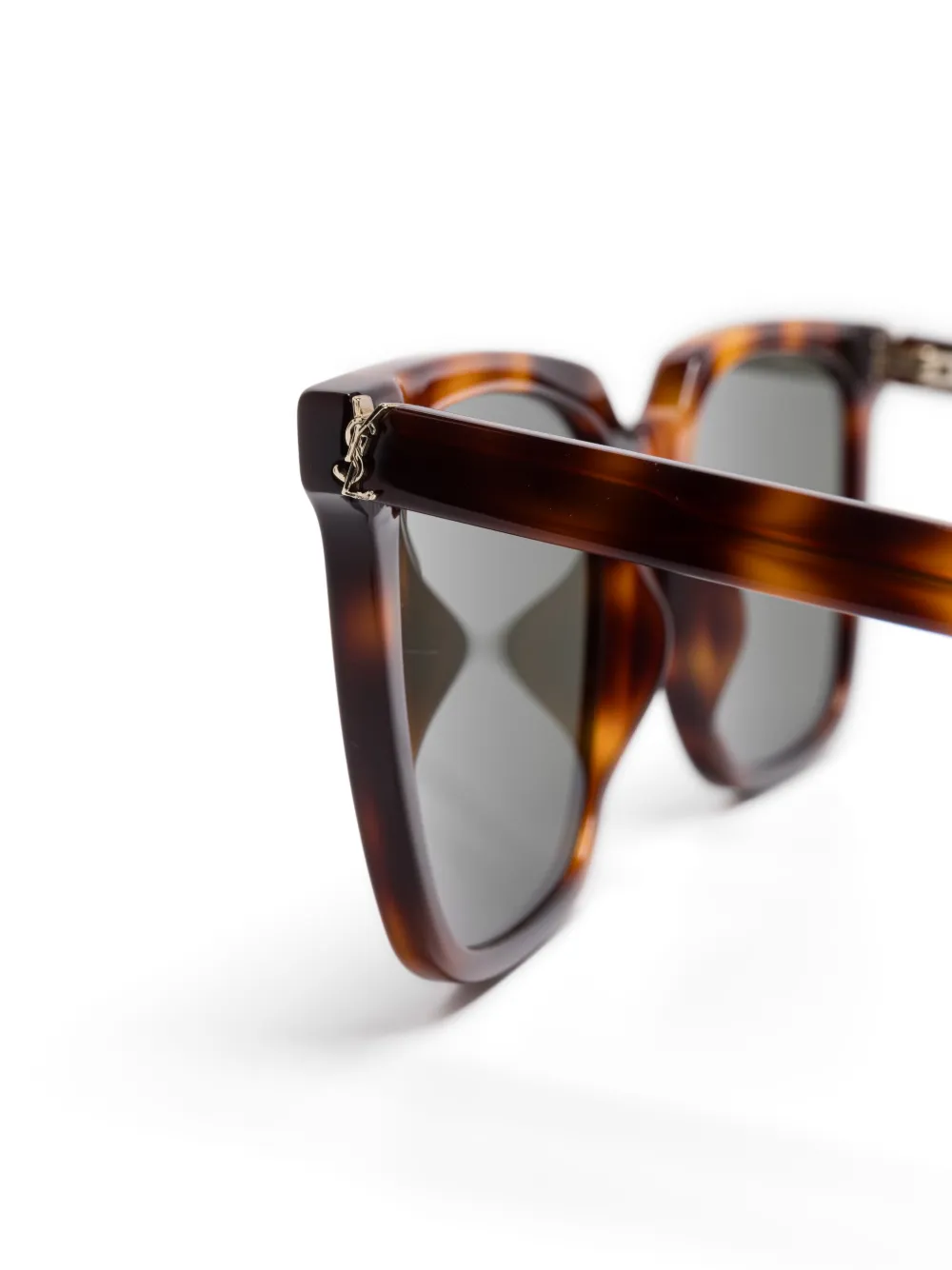 Saint Laurent Eyewear 146 zonnebril Bruin