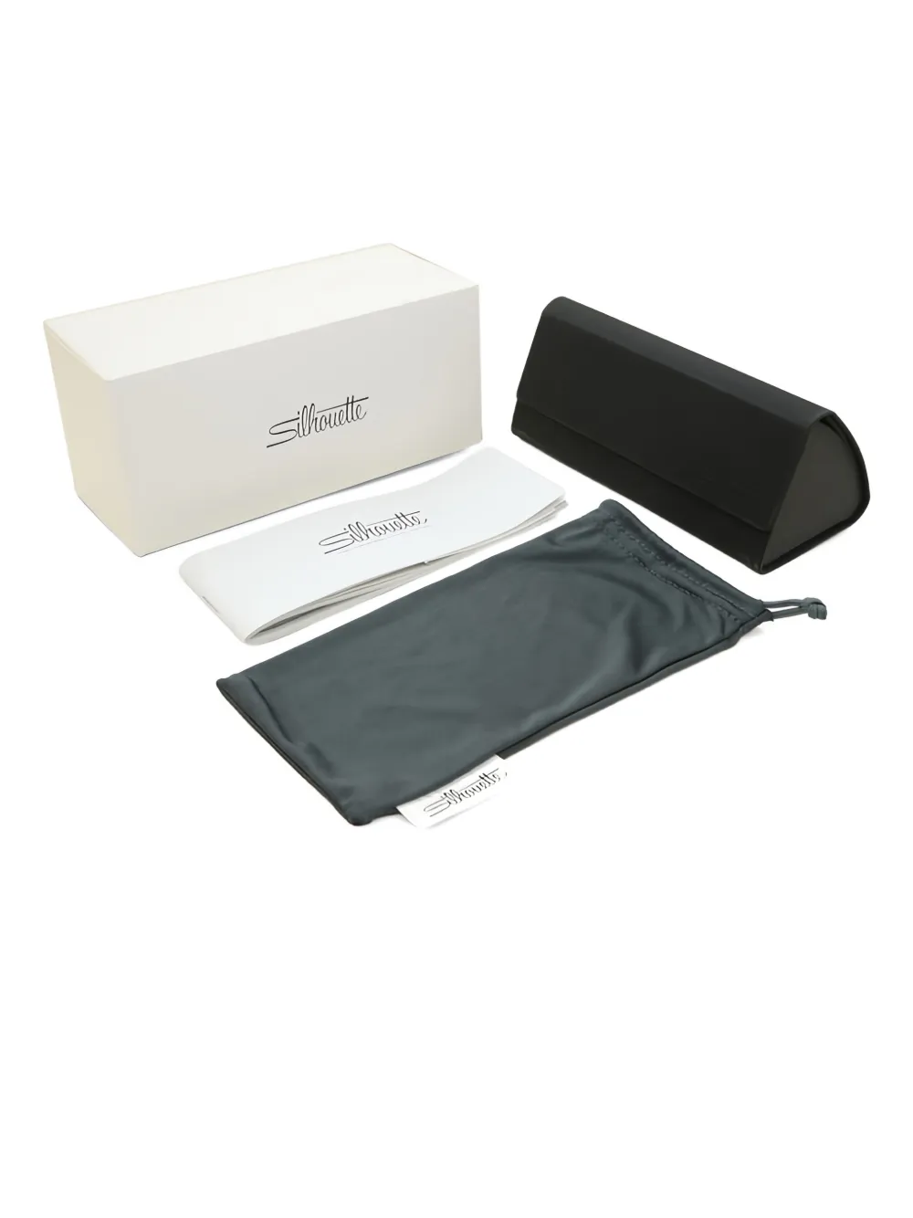 Silhouette lentes con armazón rectangular | Hombre | Image 2