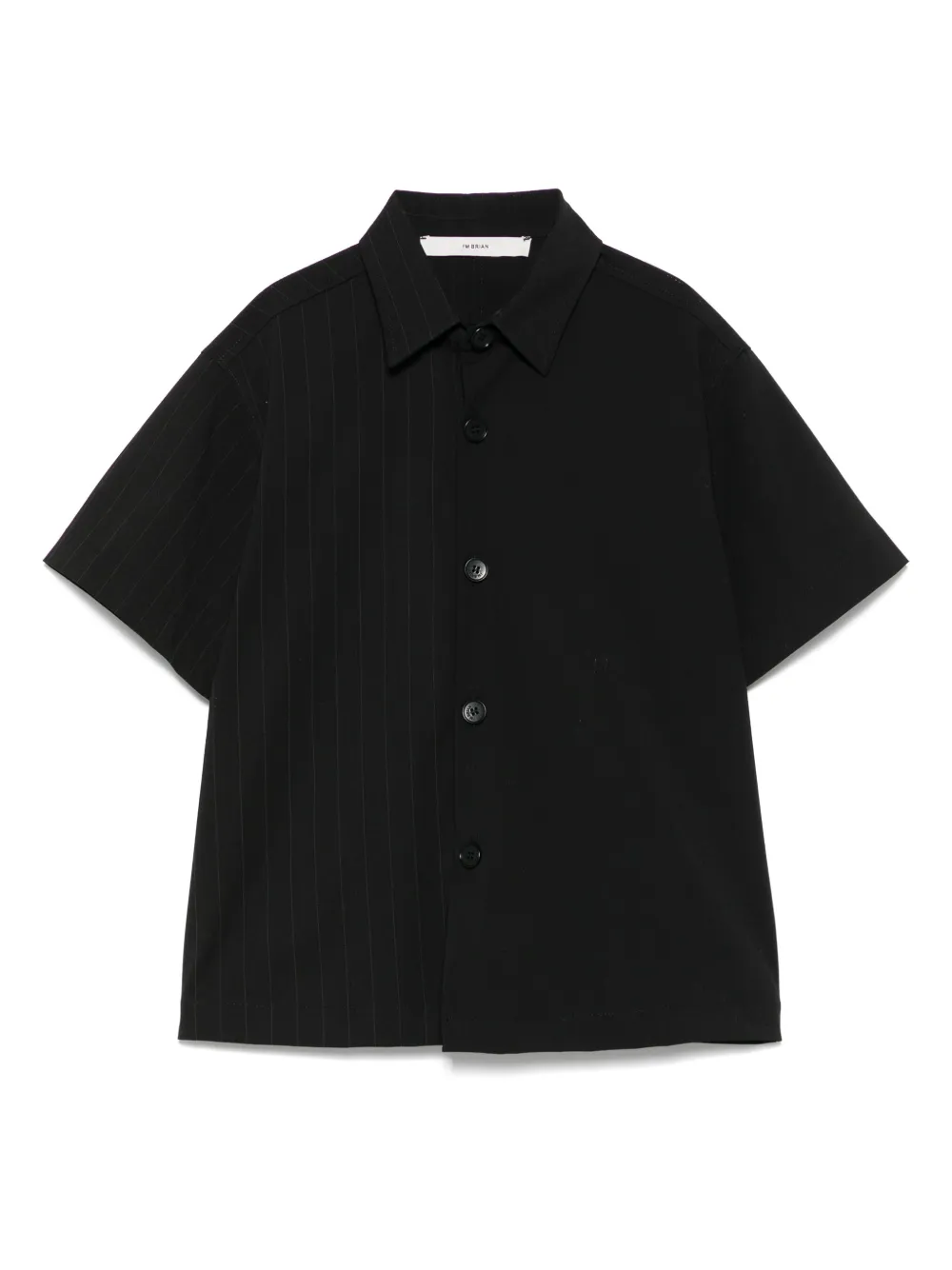 i'm brian camisa con paneles | negro | Image 1