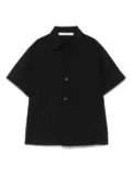 i'm brian panelled shirt - Black