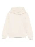 i'm brian logo-appliqué hoodie - Neutrals
