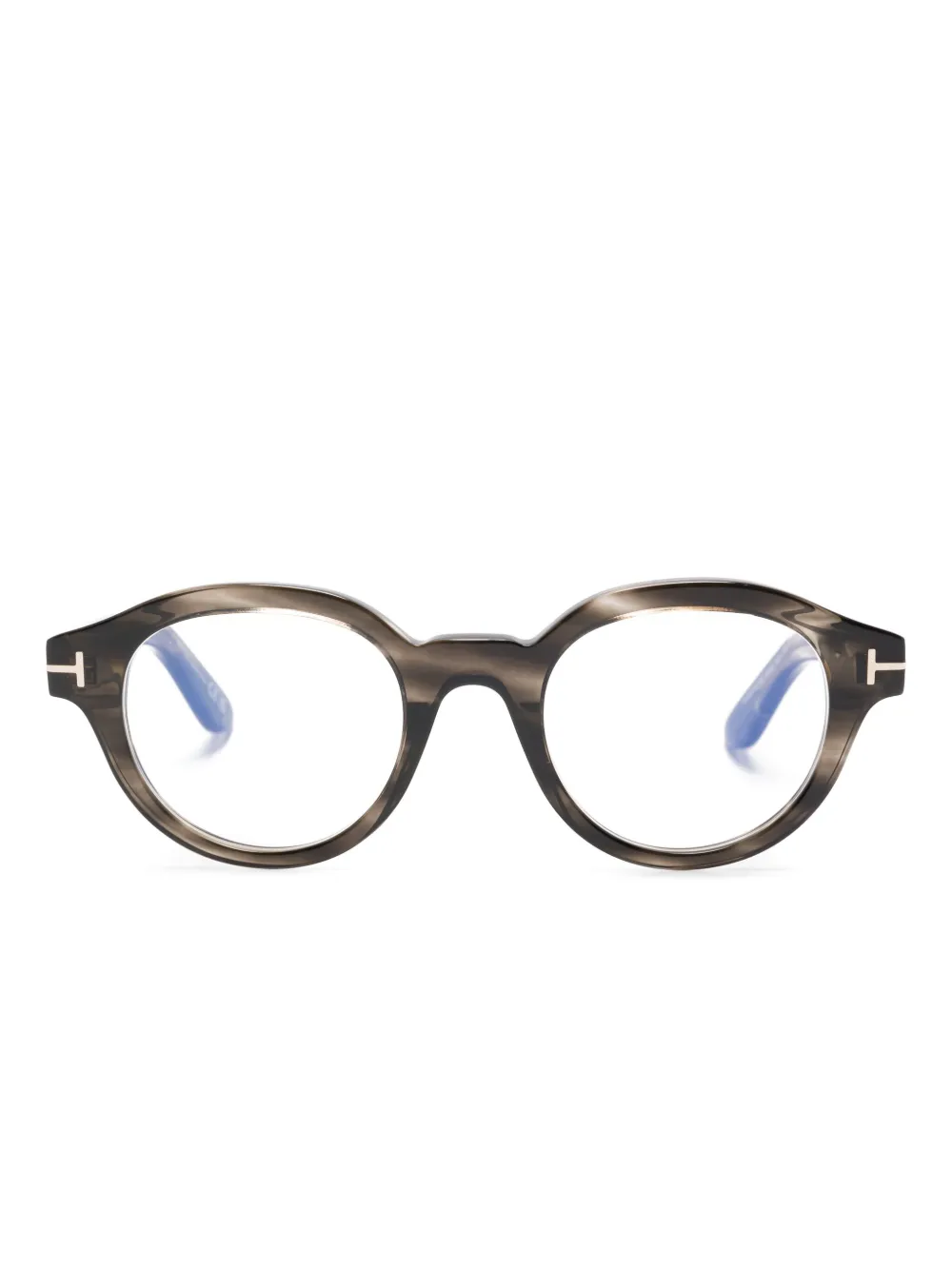 TOM FORD Eyewear Occhiali tondi | marrone | Image 1