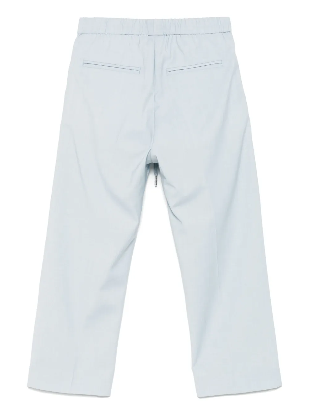 i'm brian slub-texture trousers | Girls Smart Trousers | Image 2