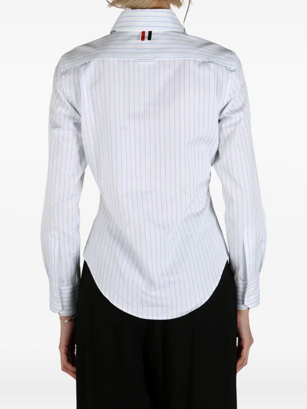 Thom Browne striped shirt Blauw