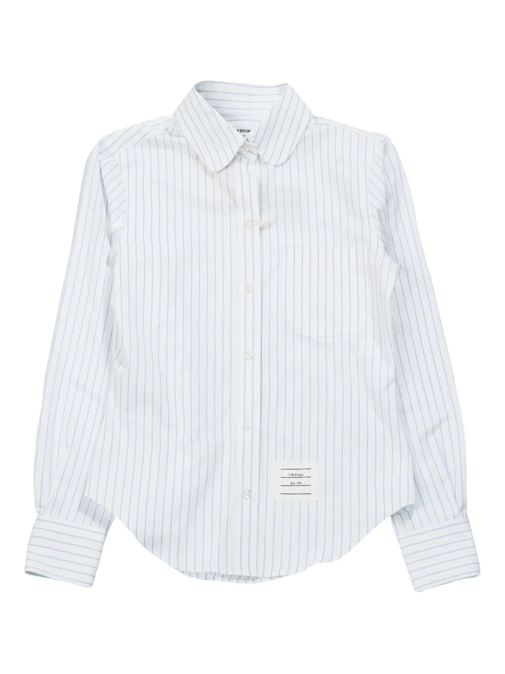 Thom Browne striped shirt - ブルー Thom Browne striped shirt - ブルー
