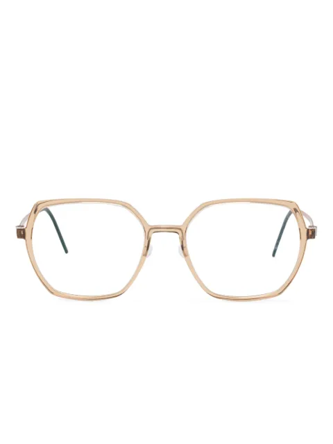 Lindberg geometric-frame glasses