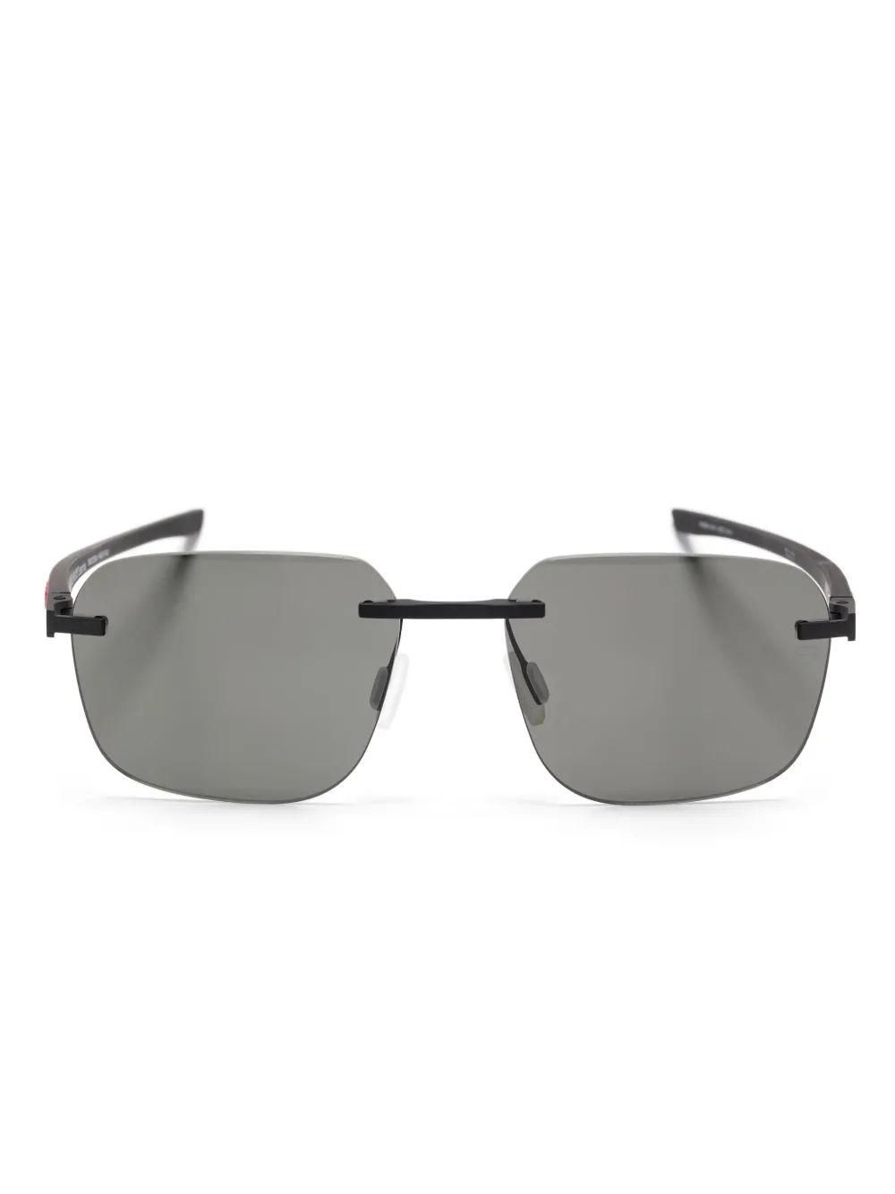 Tag Heuer Eyewear Zonnebril met randloze montuur Zwart