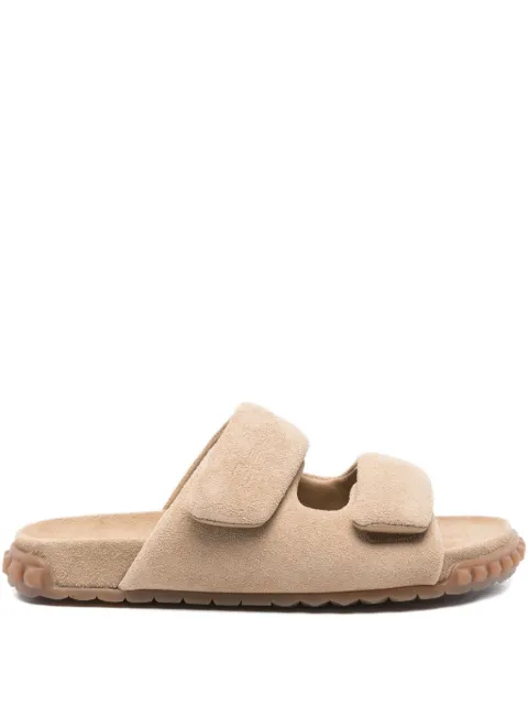 Ash Twist double-strap suede sandals