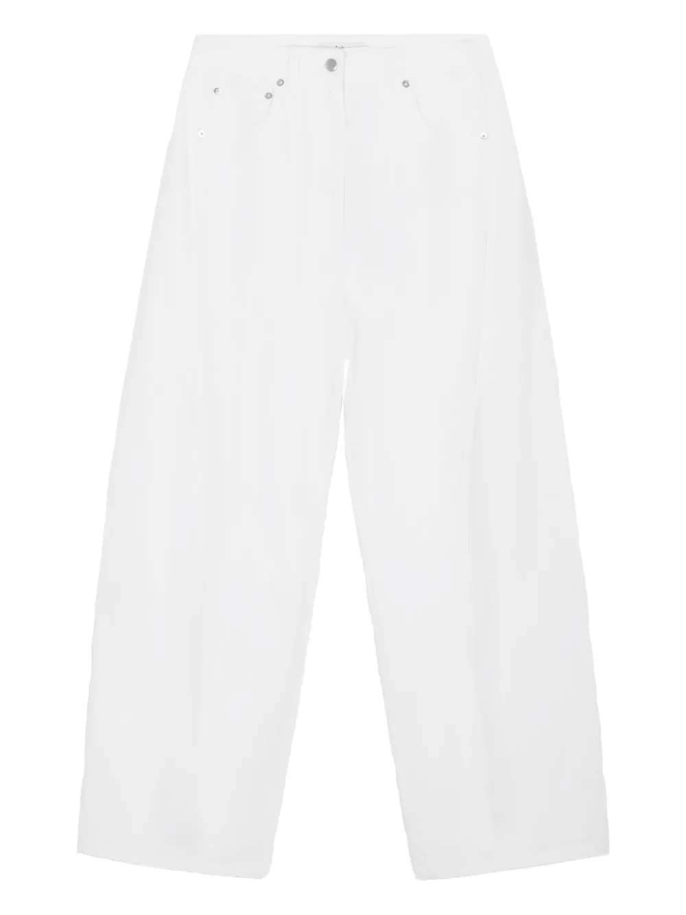 Tibi Spring Sid cotton jeans - ホワイト Tibi Spring Sid cotton jeans - ホワイト