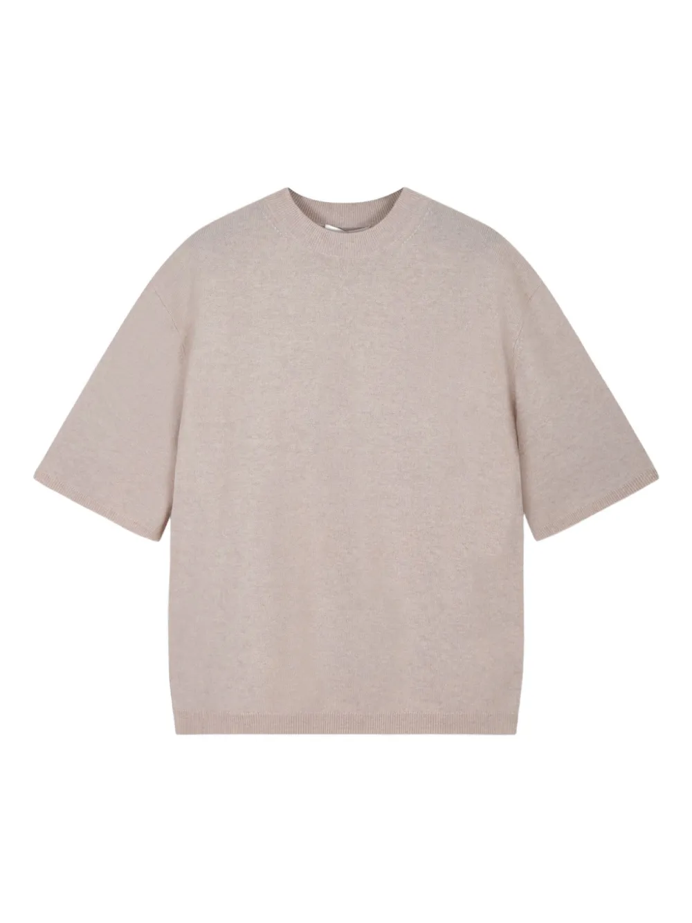 Tibi Short-sleeve T-shirt In Neutral