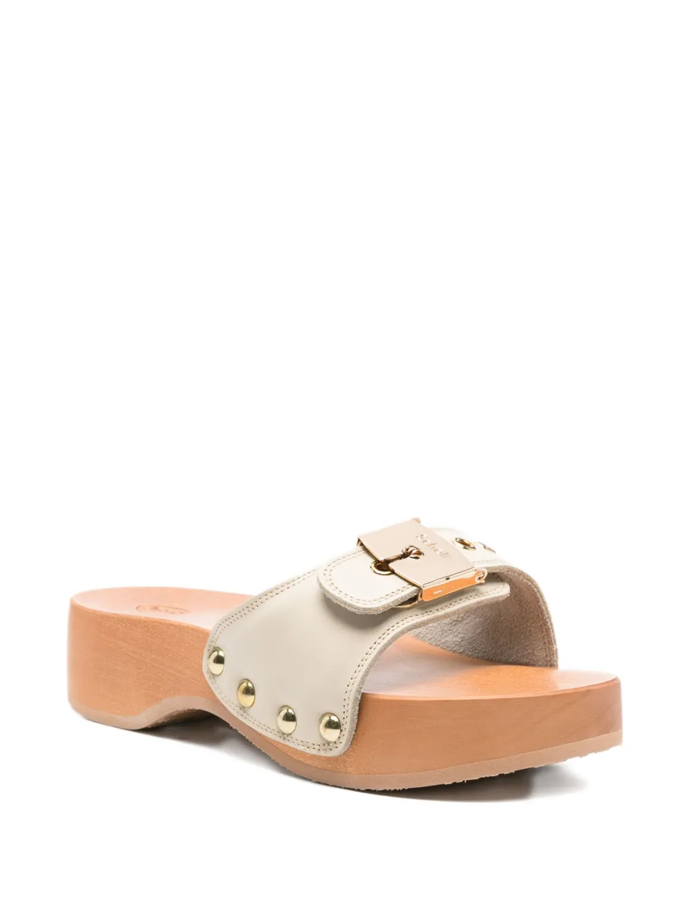 Scholl 45mm Pescura buckle-fastening sandals Neutrals