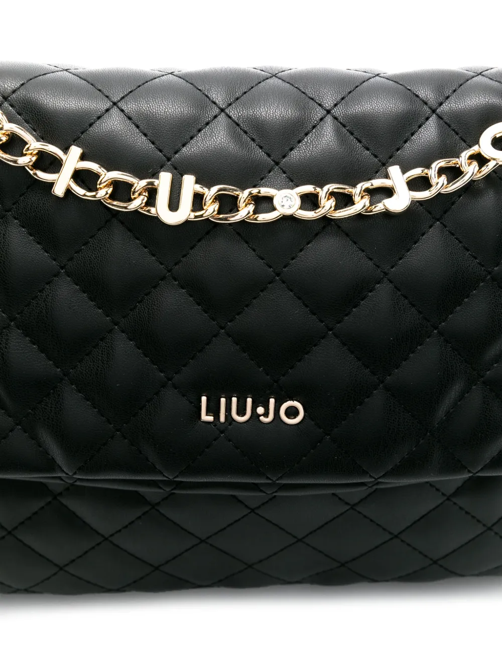 LIU JO Crossbodytas met logo Zwart