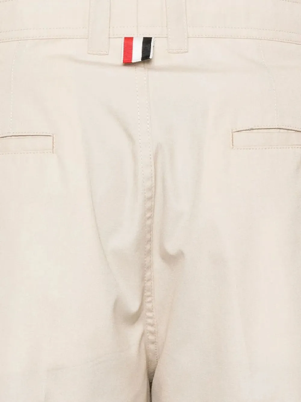 Thom Browne Poplin Shorts In Brown