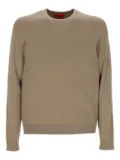 BOSS crew-neck sweater - Brown