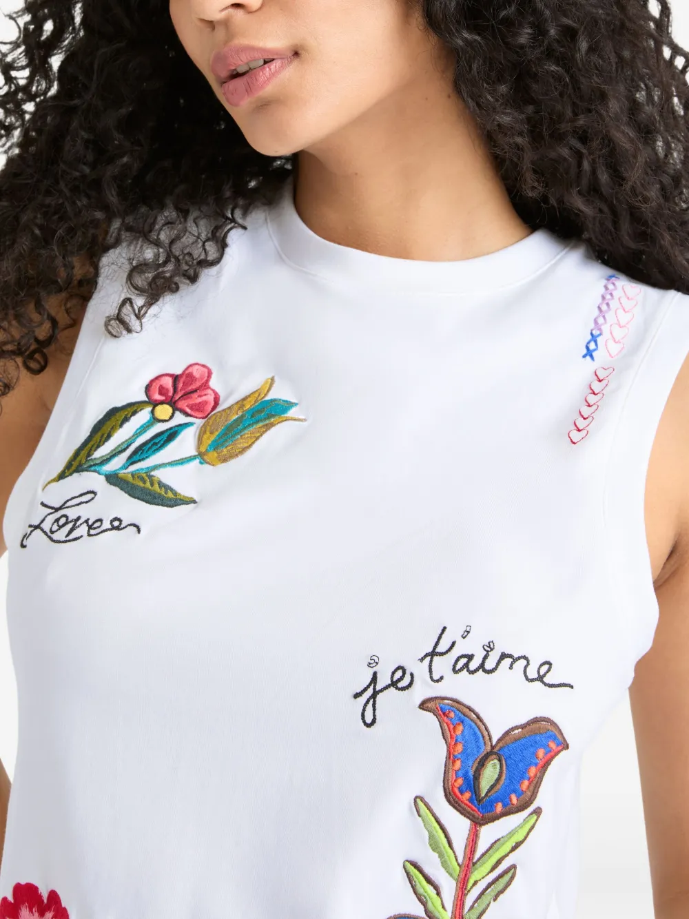 Cinq A Sept Summer Love T-shirt Wit