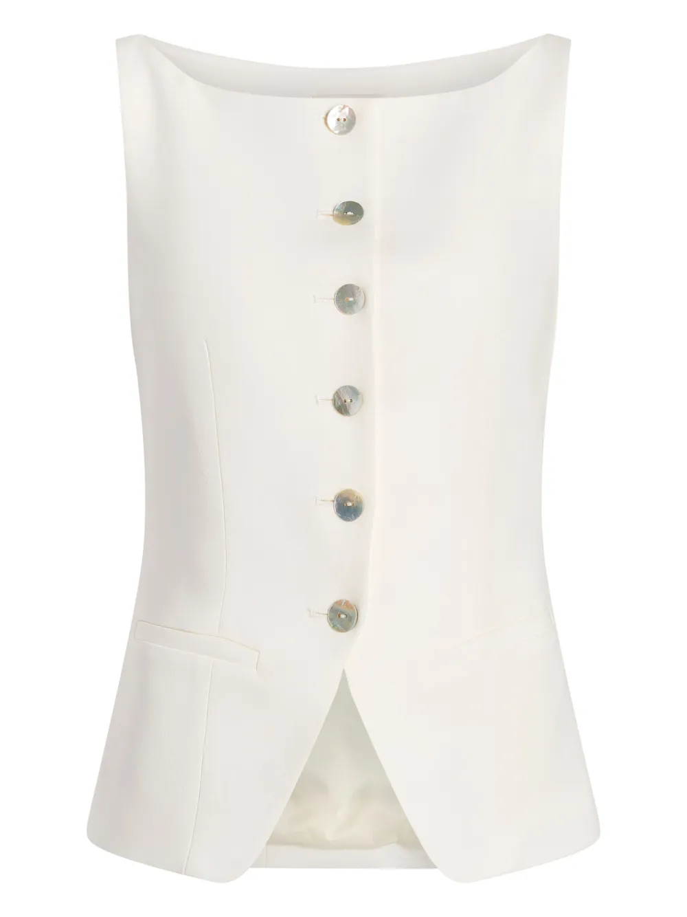 Cinq A Sept Lemonis gilet Wit