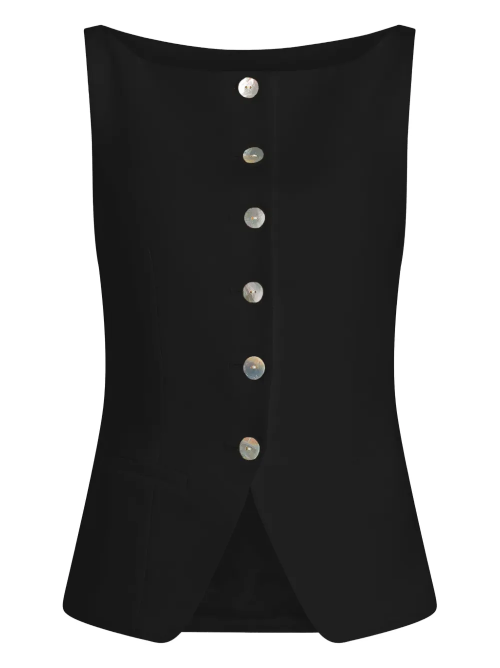 Cinq A Sept Lemonis gilet Zwart